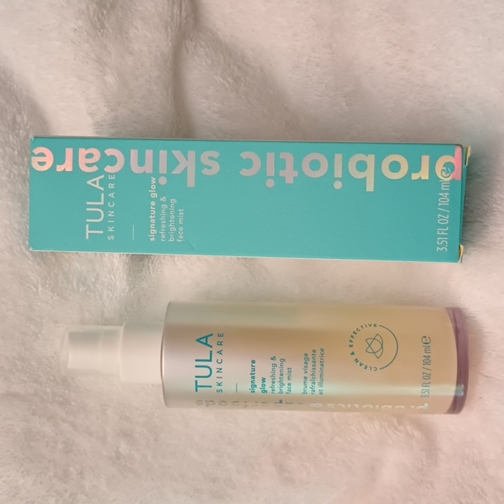Tula Skincare signature glow refreshing and brightening face mist NWT